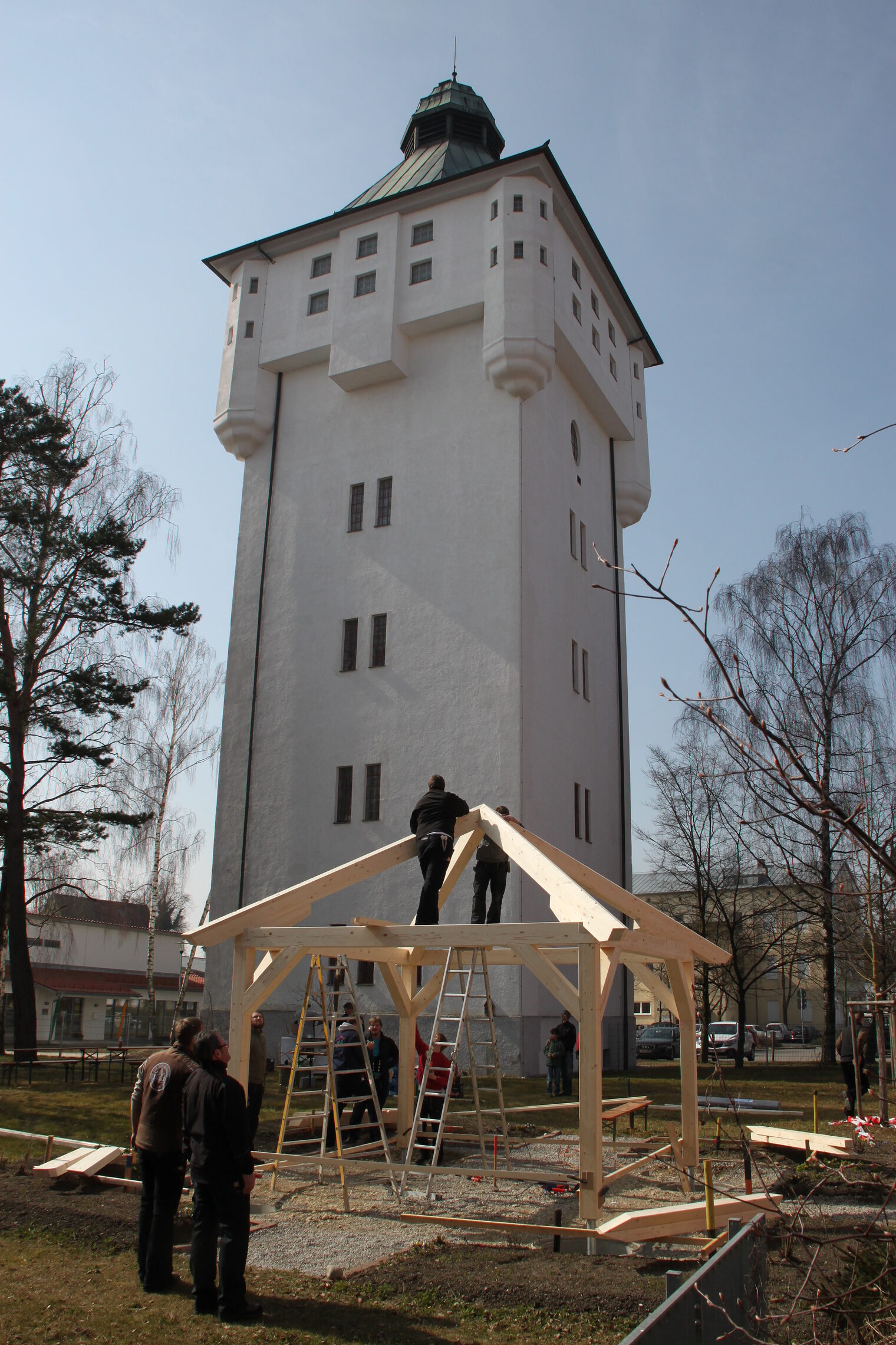 Zimmerer - Projekt Pavillon Schwabmünchen März 2015 6