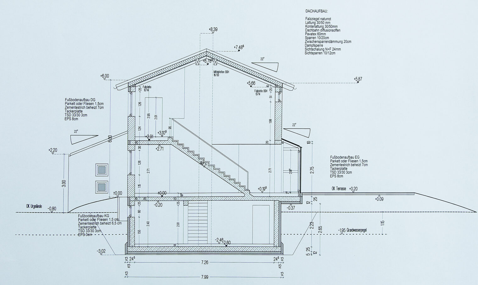 Plan Haus Architekt Bau 3